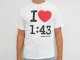     &quot;I love 1:43&quot; ( L) ( )