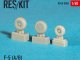    Northrop F-5 A/B &quot;Freedom fighter&quot; wheels set (ResKit)