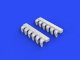    Spitfire exhaust stacks - fishtail (Eduard)