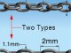    40cm universal fine chains set (two types) (Master Tools)