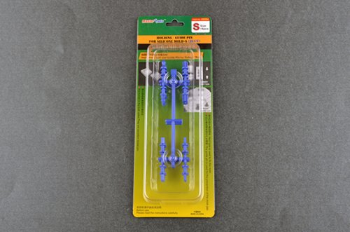 Holding/Guide pin for silicone mould-S (Blue)