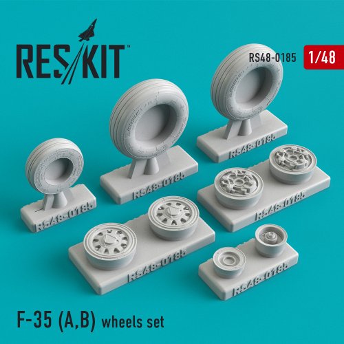  F-35A/B Lightning II wheels set