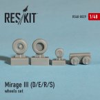 Dassault Mirage III (D/E/R/S) wheels set