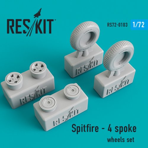   Spitfire - 4 spoke wheels set