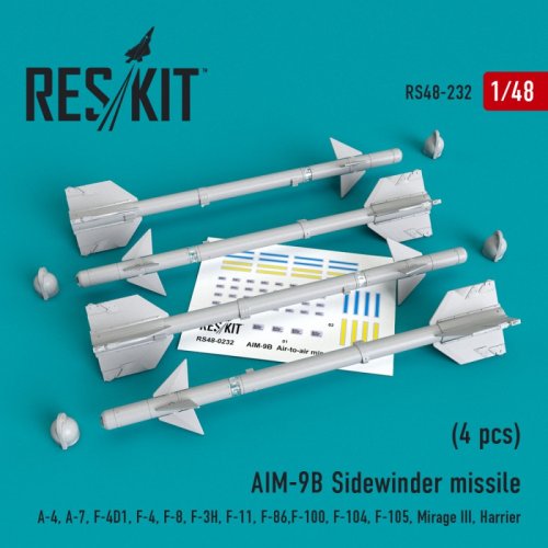  AIM-9B "Sidewinder" (4 )