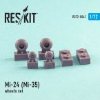  Mi-24 (Mi-35) wheels set