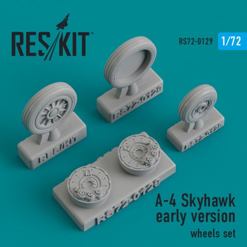   A-4 Skyhawk early version wheels set