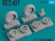      A-1 Skyraider early version wheels set (ResKit)