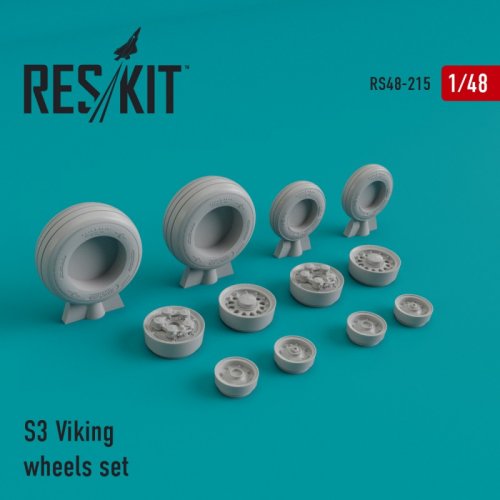 Lockheed S-3 Viking wheels set