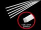    Plastic Beams 1.0mm Square Rod 200mm 5pcs/set (LionRoar)