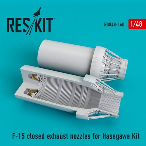 F-15 closed exhaust nozzles for Hasegawa Kit