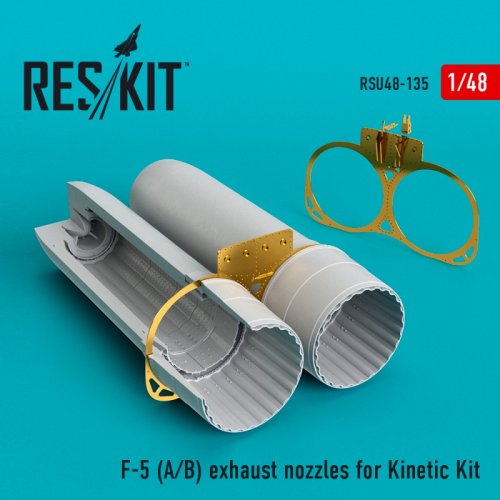 F-5 (A/B) exhaust nozzles for Kinetic Kit