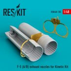 F-5 (A/B) exhaust nozzles for Kinetic Kit