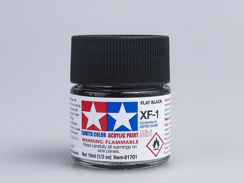 Краска b. Тамия xf8. Краска полуматовая акриловая (Semi Gloss Black), x-18. Краска Flat Black 10ml. Тамия XF 10