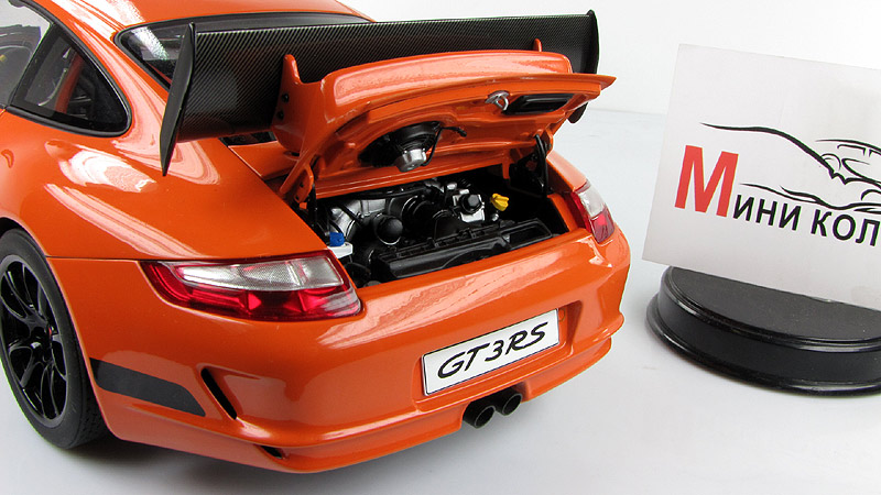 Porsche 911 gt3 RS оранжевый