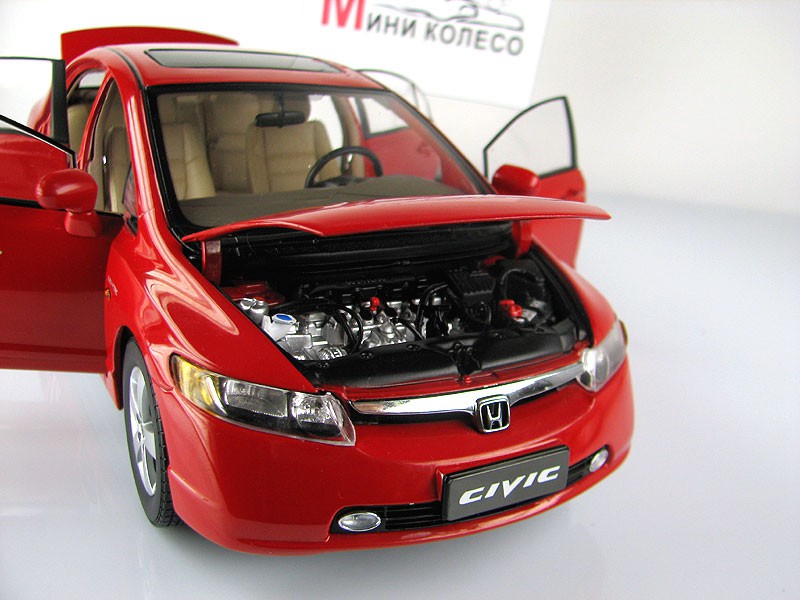 Модель honda civic. Honda Civic 1/18. Honda Civic 1/24. Honda Civic 1:43. Моделька Хонда Цивик.