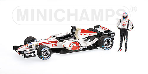 HONDA F1 RACING TEAM RA106 - JENSON BUTTON - 2006 - 1st WIN GP HUNGARY L.E. 2792 pcs.