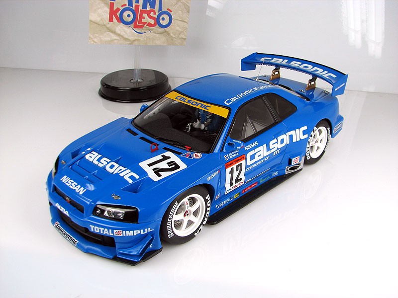 Модель Nissan Skyline GTR r34