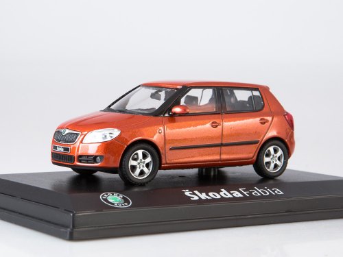 Skoda Fabia II - Tangerine Orange Metallic