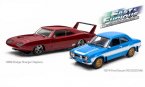  DODGE Charger Daytona 1969 and  FORD Escort RS 2000 MkI 1974 "Fast & Furious" Drag Scene  ( / " VI")