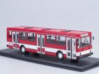 Автобус Ликинский-5256 городской, красный/белый