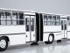 Масштабная коллекционная модель Ikarus-280.64 планетарные двери (белый) (Советский Автобус (СОВА))