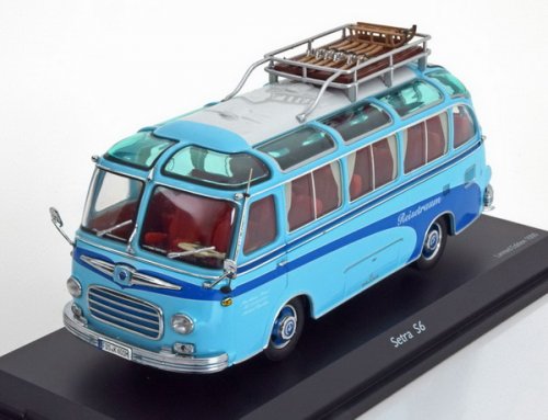  SETRA S6 "Reisetraum" 1956 Ligth Blue/Blue