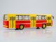 Масштабная коллекционная модель Икарус-260 (жёлто-красный) (Советский Автобус (СОВА))