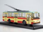 Троллейбус Skoda-14TR (красно-бежевый)