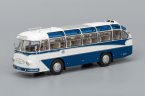 Модель автобуса 697Е Турист бело-синий