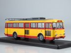 Троллейбус Skoda-9TR (красно-жёлтый)
