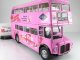 Масштабная коллекционная модель Лондонский автобус Big Pink Sightseeing (Sunstar)