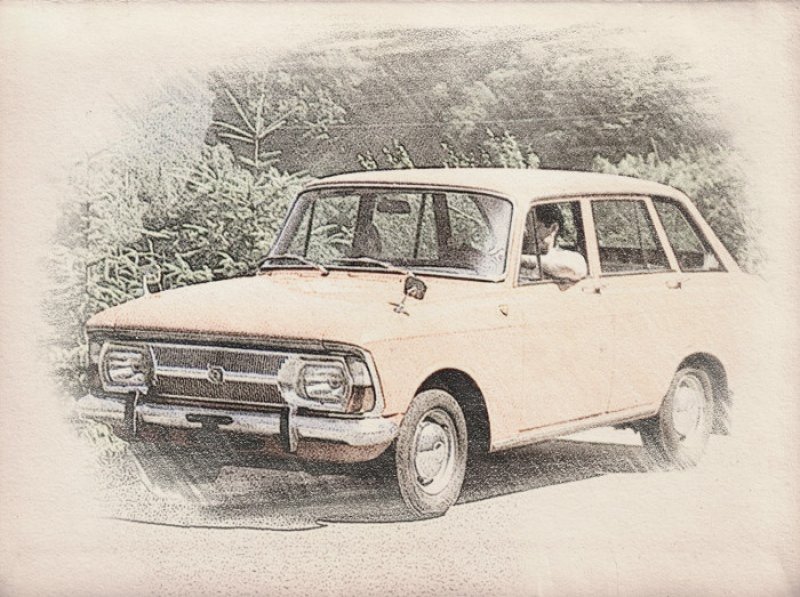 Иж комби рисунок