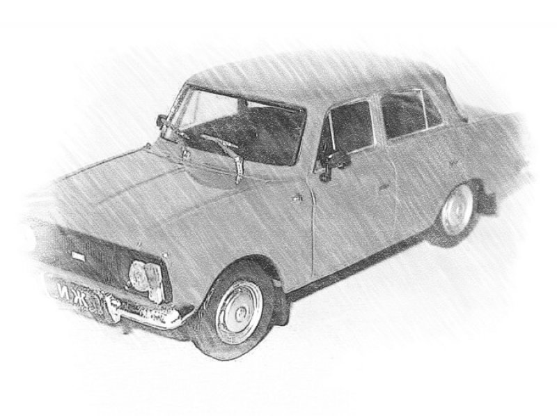 Москвич 408 рисунок