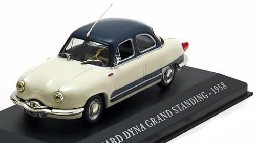 PANHARD DYNA GRAND STANDING 1958 Creme-White/Blue