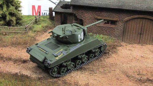 Русские танки, журнал №95 с моделью "Шерман"