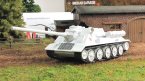 Русские танки, журнал №88 с моделью СУ-100 (зимний камуфляж)