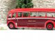     AEC REGAL III HARRINGTON &quot;DORSAL FIN&quot; ENGLAND 1950 Maroon/Red ( ) (IXO)