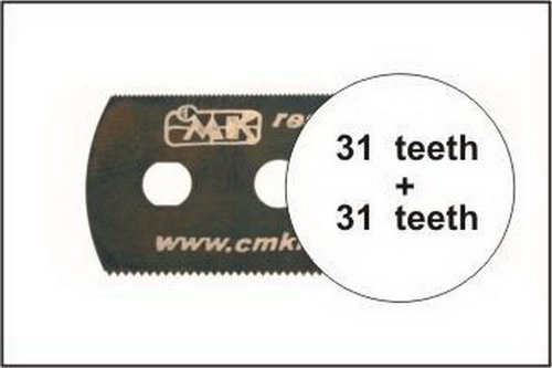 Smooth saw (both sides) 1p