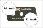 Ultra smooth and extra smooth saw (2 sides) 5p