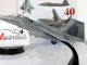 Масштабная коллекционная модель Lockheed Martin F-22 Raptor с журналом Самолеты мира №40 (Польша) (Amercom)