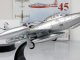 Масштабная коллекционная модель F-84 Thunderjet с журналом Самолеты мира №45 (Польша) (Amercom)