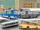 Масштабная коллекционная модель ДЕКАЛИ Автобусы. Ликинский-677 (набор 1) (Декали)