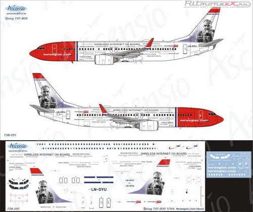    Boeing 737-800 Norwegian (Jorn Utzon)