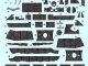    German Medium Tank Sd. Kfz 171 Zimmerit Decal Type B (Meng)