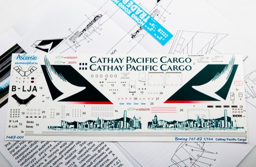    Boeing 747-8F Cathay Pacific Cargo