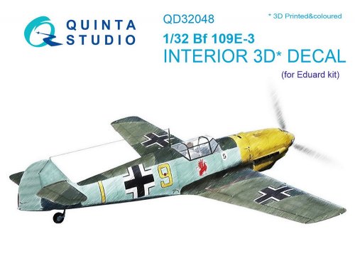    Bf 109E-3 (  Eduard)