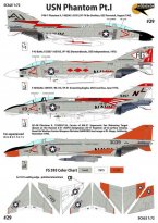 USN Phantom Pt.1 - F4H-1 VF-74, F-4J VF-102, F-4B VF-51, QF-4N NAWCWD