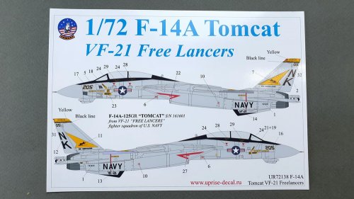   F-14A Tomcat VF-21 Lancer