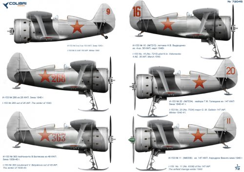  I-153/ I-15 bis winter war 1939-40